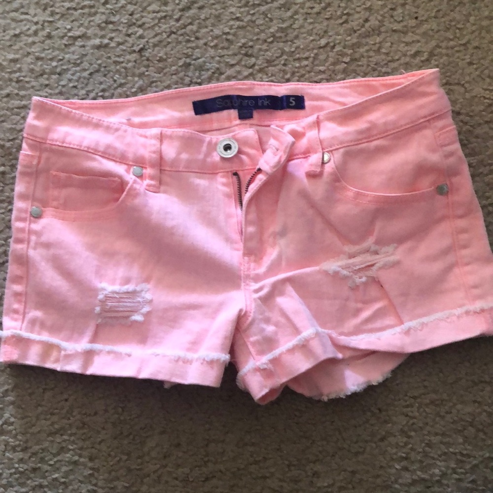 Pink Sapphire Ink shorts